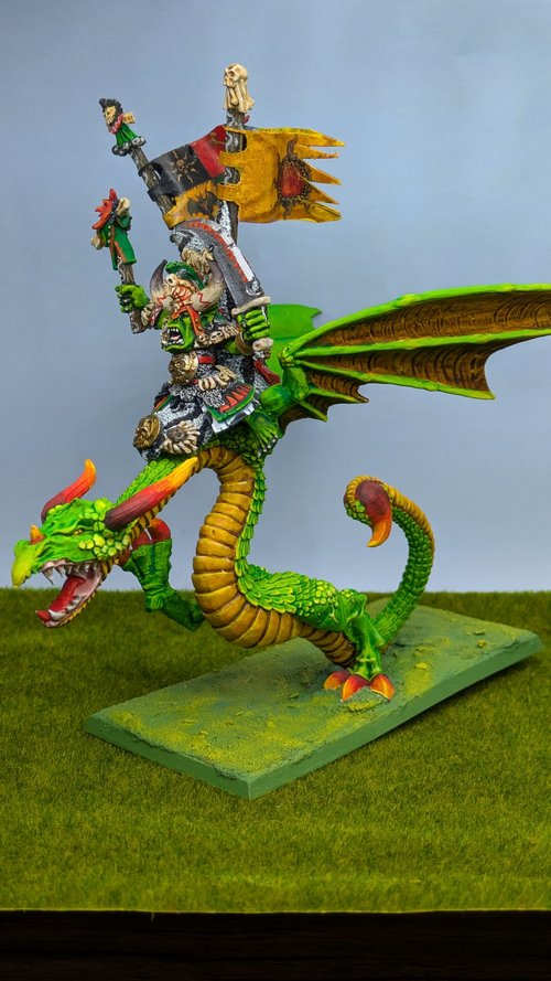 Orc Shaman on Wyvern