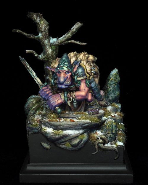 Durnak, the guardian of the frozen forest