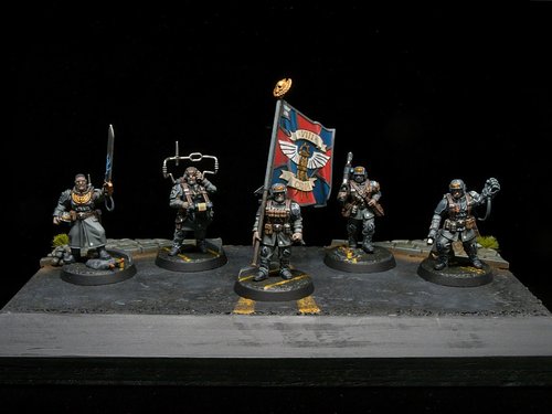 Cadian Command Squad