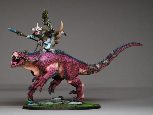 Saurus Oldblood on Carnosaur