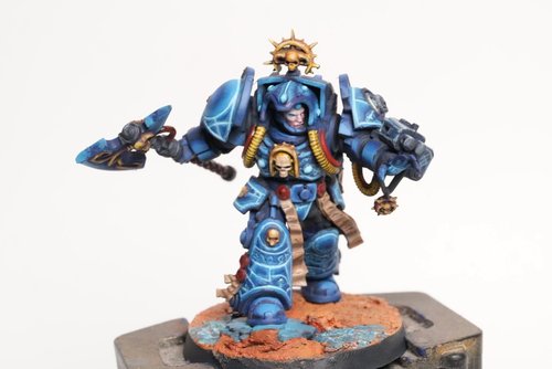 Librarian in Terminator Armour