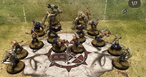 Blood bowl necromantic team