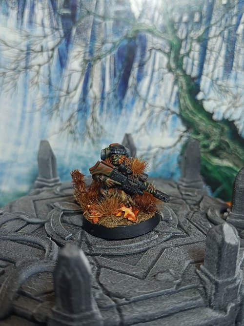 Autumn sniper
