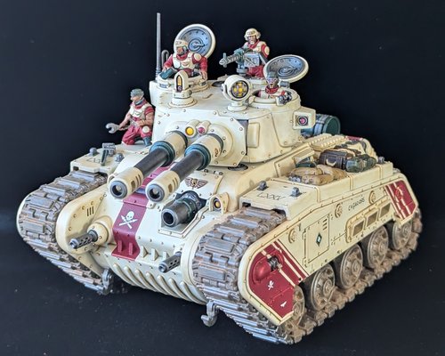 Rogal Dorn Battle Tank - "You Can Run..."