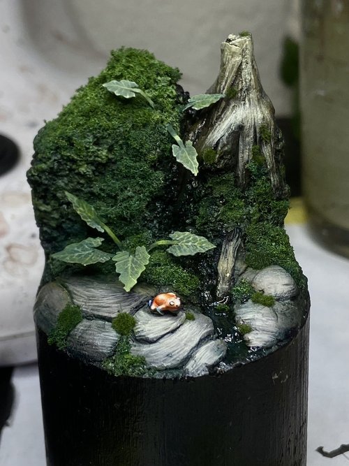 The frog