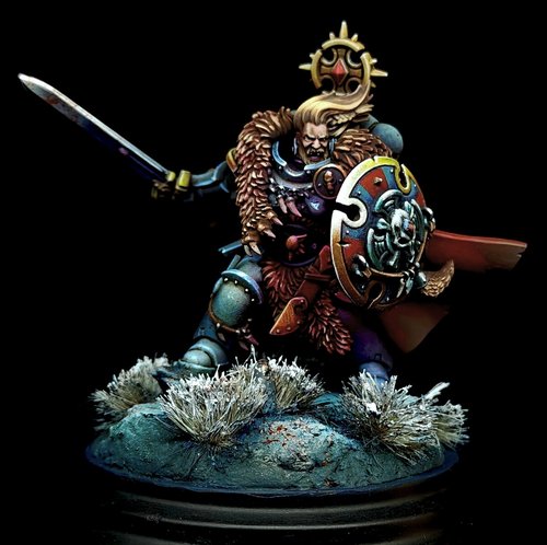 Space Wolf : Wolf guard battle leader