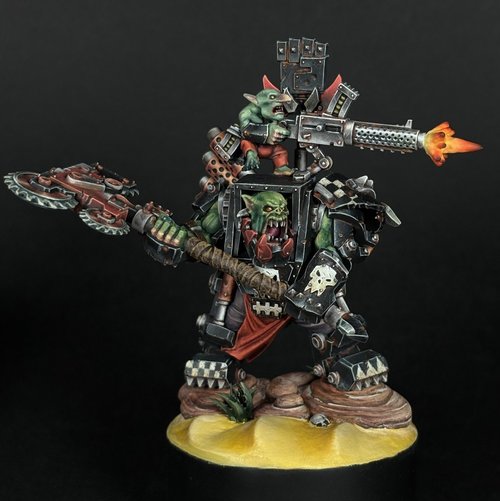 Warboss in mega armour