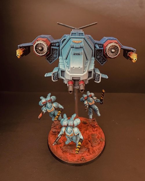 Stormhawk Diorama