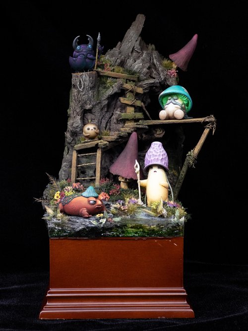 Tiny Mushroom Wizard Tower