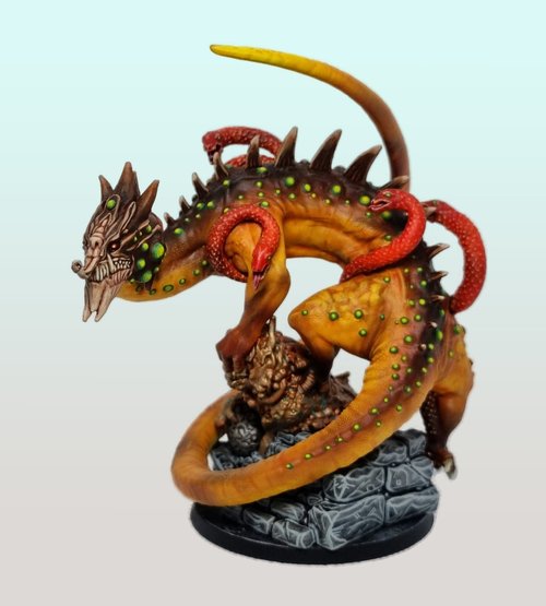 Rising sun dragon