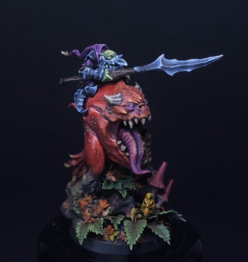 Night Goblin on Squid