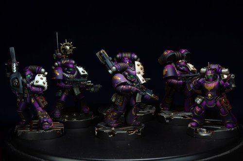 Pre-Heresy (loyalist) Emperor's Children KillTeam