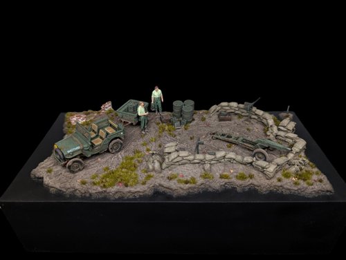 A Moment of Rest 1/72 Scale