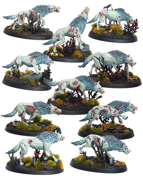 Pale Dire Wolves