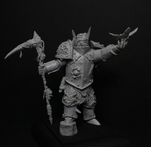 Plague marine and butterfly
