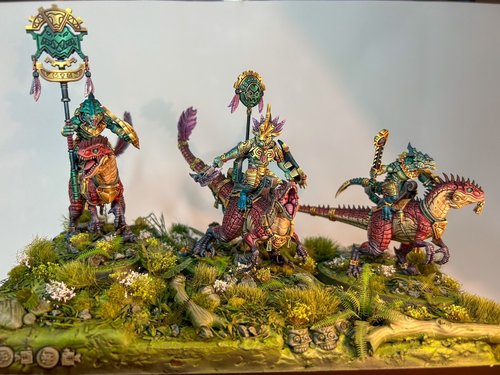 Seraphon Aggradon Lancers