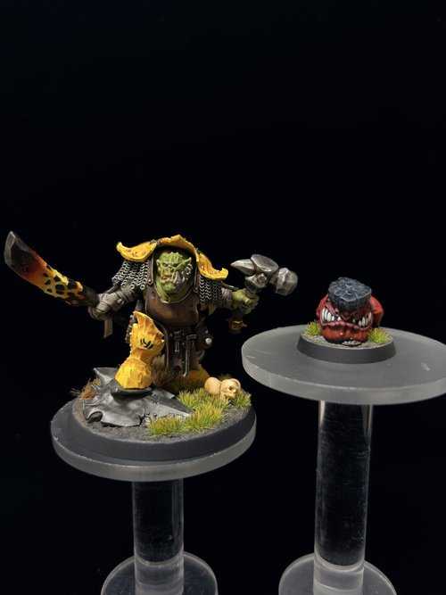 Klonk and his sidekick