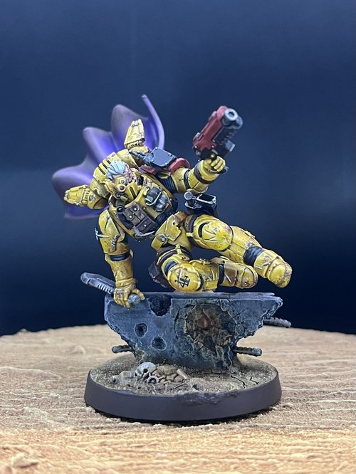 Imperial Fist in action