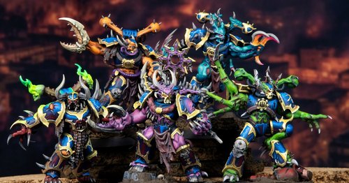Mighty Morphin' Night Lord Rangers