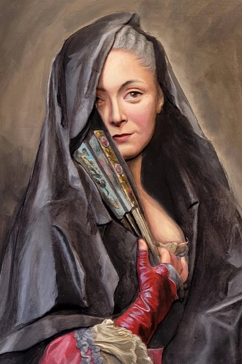 The Lady with the Veil (flat)
