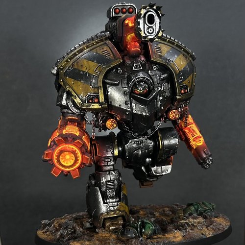 Iron Warrior Saturnine Dreadnought
