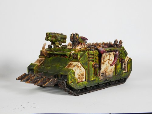 Chaos Rhino - blessed by nurgle
