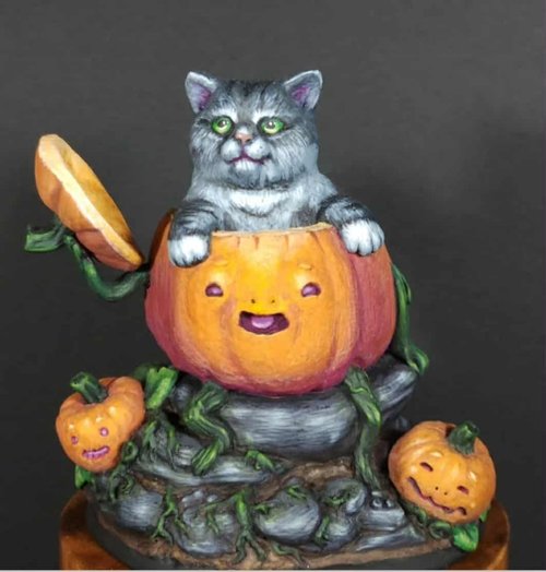 Pumpkin Cat
