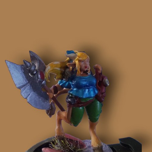 Belle the holstaur adventurer