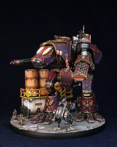 Solar Auxilia Command Warhound
