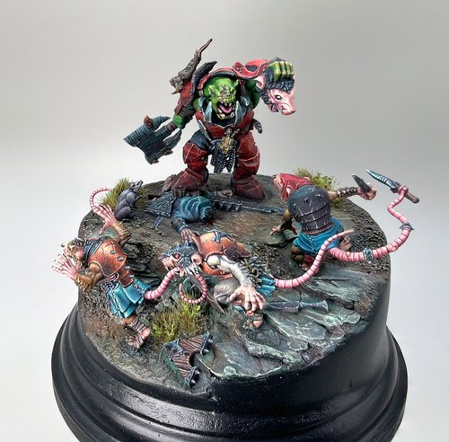 "Get-attack him! Where are you going-running!?!"