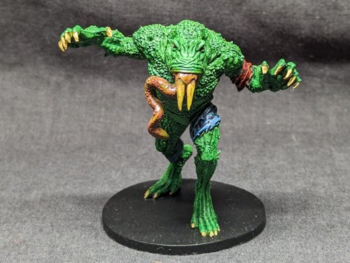 Giant frog monster
