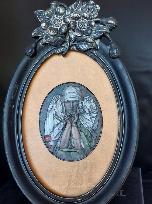Jaroslav's daughter by alphonse Mucha