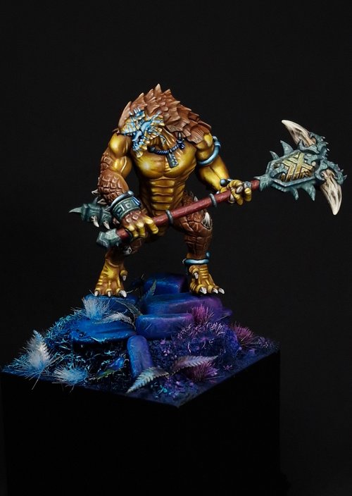 Rathos, golden Kroxigor