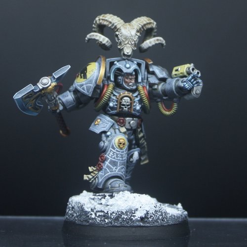 Rune Priest in Terminator Armor