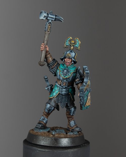 Freeguild Steelhelm Leader
