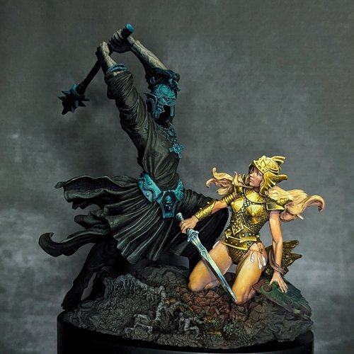 Eowyn Vs the Nazgûl Lord