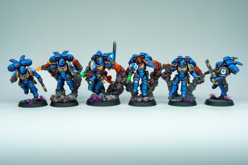 Assault Intercessors with Jump pack
