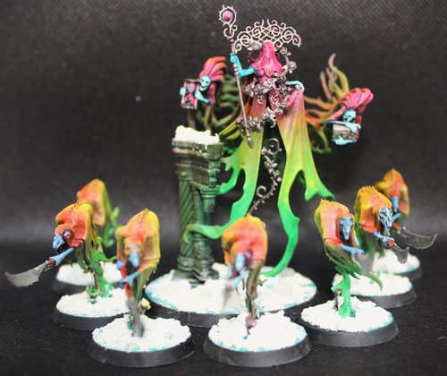 Nighthaunt Host - Lady Olynder & her escort