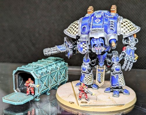 epic quest knight and epicsize miniature