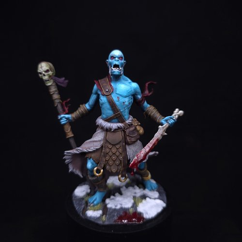 The frozen Ork