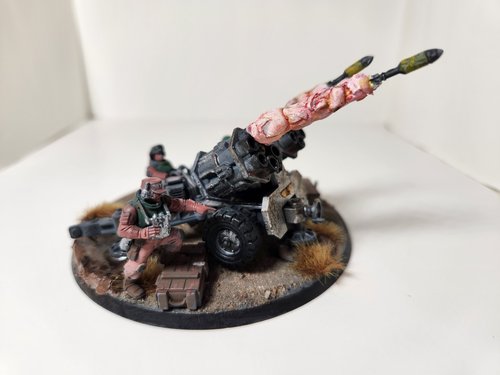 cadian field artillery battery