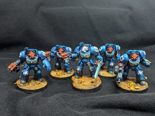 Ultramarine terminator squad
