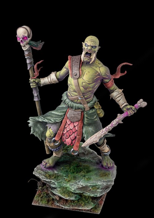 Rashek the Orc Necromancer