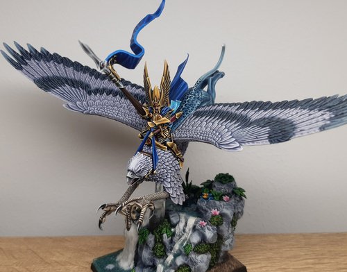 Eltharion on griffon