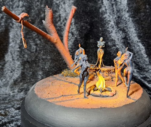 Witches at their incantations