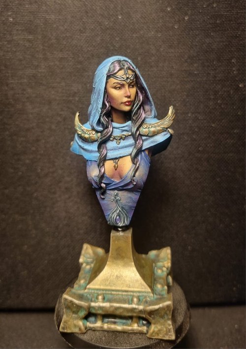 Lady in Blue