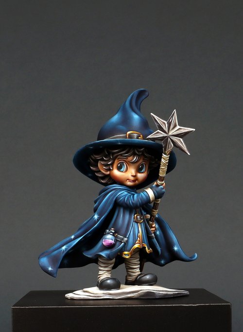 Chibi wizard