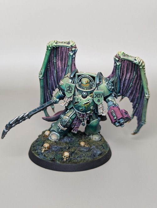 Nurgle Demon Lord in Terminator Armour
