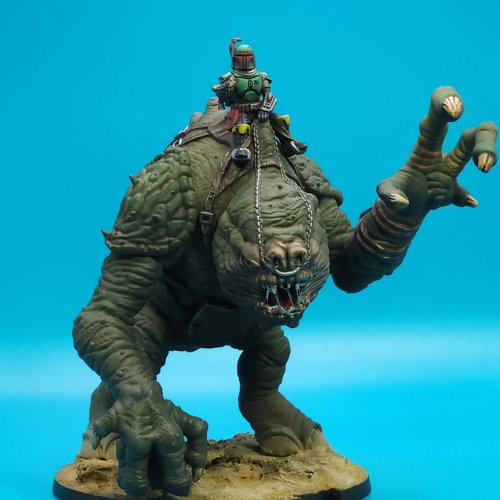 Oh no! A RANCOR!