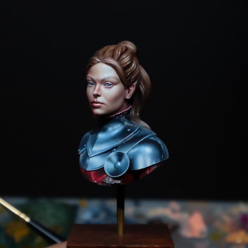 Priscilla - Painted & Sculpted